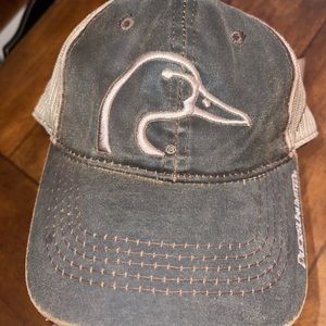 Ducks Unlimited suede ball cap